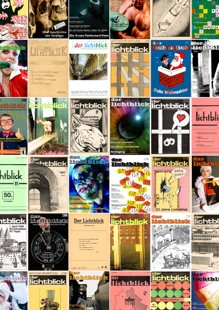 Link zum Downloadarchiv Eine Collage aus verschiedenen Zeitschriftencovern und Grafiken.